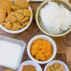 Cách làm Sữa lắc bí đỏ