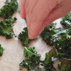 Cách làm Cải Kale nướng