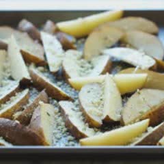 Cách làm Khoai tây nướng tỏi phô mai