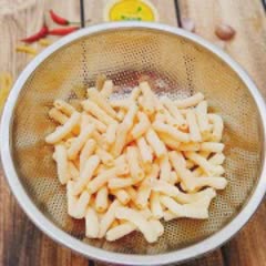 Cách làm Nui Chiên Bơ Tỏi giòn vừa thơm vừa béo ngậy