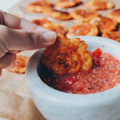 Cách làm snack chuối chiên giòn rụm
