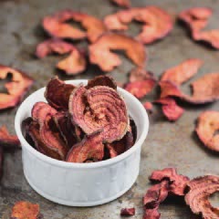 Cách làm Snack củ dền nướng giòn