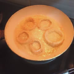 Cách làm snack hành tây chiên xù
