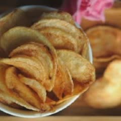 Cách làm snack khoai tây chiên giòn