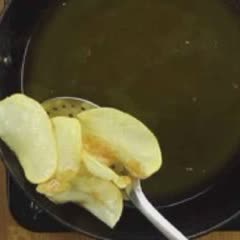 Cách làm snack khoai tây chiên giòn béo