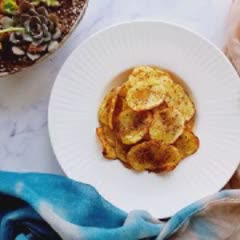 Cách làm Snack Khoai Tây Nướng Hương Thì Là ngon cực đỉnh