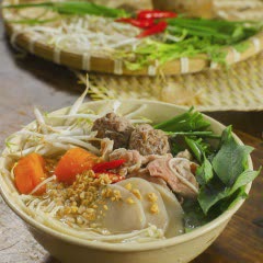 Cách Làm Bánh Đồng Tiền - Súp Bánh Phồng | Hấp Dẫn