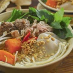 Cách Làm Bánh Đồng Tiền - Súp Bánh Phồng | Hấp Dẫn