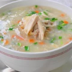 Cách nấu Cháo Gà béo ngọt thơm ngon bổ dưỡng tại nhà 