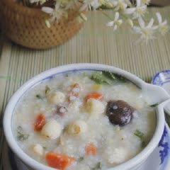 Cách làm cháo nấm
