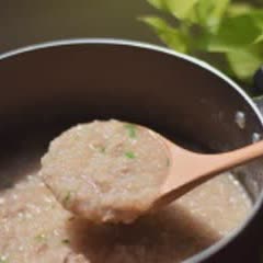 Cách làm cháo sò huyết bỗ dưỡng