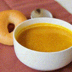 Cách làm soup bí đỏ khoai tây
