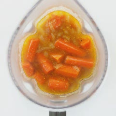 Cách làm soup cà rốt hành tây nghiền mịn