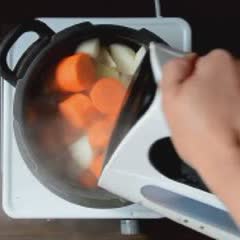 Cách nấu Súp cà rốt củ dền dinh dưỡng