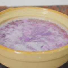 Cách làm súp khoai mỡ thanh cua