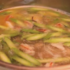 Cách Làm Súp Măng Tây Với Thịt Cua Cực Thơm Ngon