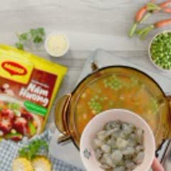 Cách Nấu Súp Tôm Trứng Rau Củ Hấp Dẫn Cho Bé Yêu