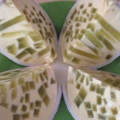 Cách Làm Bánh Flan Trái Dừa Thạch Lá Dứa Đơn Giản