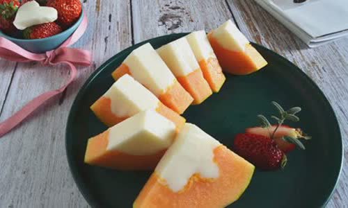 Cách làm Thạch Sữa Đu Đủ đơn giản, giải nhiệt mùa hè