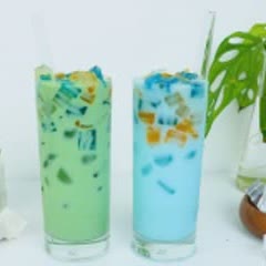 Cách làm Thạch Trà Sữa sắc màu và thơm ngon khó cưỡng