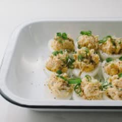 Cách làm Trứng nghiền thịt cua
