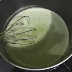 Cách làm Xôi đậu biếc cốt dừa kem lá dứa