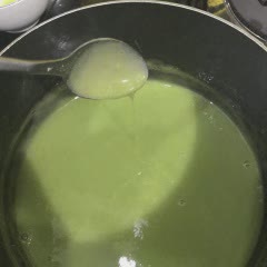Cách làm Xôi đậu biếc cốt dừa kem lá dứa