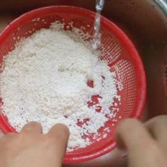Cách làm xôi đậu đỏ muối mè