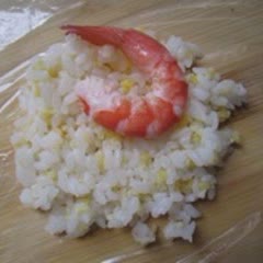 Cách làm xôi bắp bọc tôm