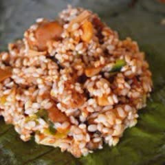 Cách làm xôi gà hấp lá sen dẻo thơm