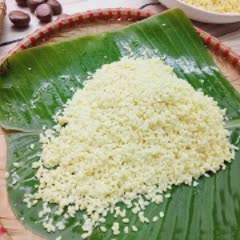 Cách làm xôi hạt dẻ đậu xanh cốt dừa