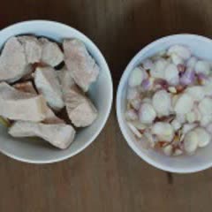 Cách làm Xôi Xéo đậu xanh thịt ngon chuẩn vị Hà Nội