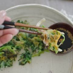 Cách làm bánh cải bó xôi chiên