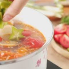 Cách làm Canh Nghêu Nấu Khế thanh mát cho ngày hè