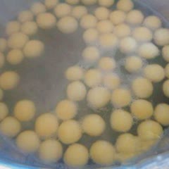 Cách nấu chè mochi xoài ấm nóng