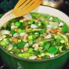 Cách làm Nước dùng rau củ chay