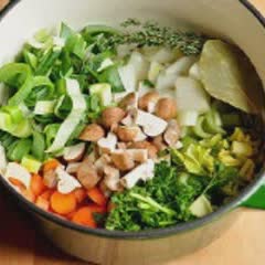 Cách làm Nước dùng rau củ chay
