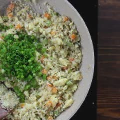 Cách Làm Cơm Bông Cải Trắng - Cauliflower Fried Rice