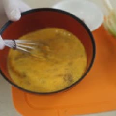 Cách làm Trứng Chiên Tôm Hành Lá trứng cá hồi, thơm ngon