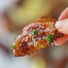 Cách làm Cánh gà nướng sốt Hoisin