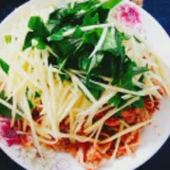 Cách làm Gỏi Tré tai heo xoài xanh của người miền Trung
