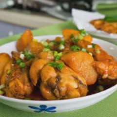 Cách làm Gà Kho Khoai Tây Kiểu Hàn đậm đà, cho bữa cơm