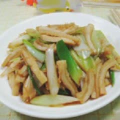 Cách làm lá sách bò xào hành boa rô