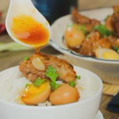 Cách làm Sườn Non Kho Trứng Cút thơm ngon và đậm đà