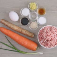 Cách làm thịt viên cà rốt hấp