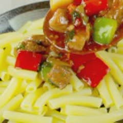 Cách Làm Nui Xào Bò Lúc Lắc Với Nước Sốt Chua Ngọt