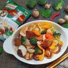 Cách Làm Thịt Bò Chay Xào Rau Củ | Cực Ngon Cơm