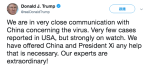 Wuhan Pneumonia Outbreak Trump: Any Help That Is Necessary to Offer To Xi Jinping