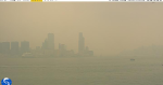 高壓脊兼珠三角污染　東涌空氣污染達嚴重水平　11區甚高