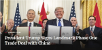 休兵！美中簽署首階段貿易協議 川普又改稱習近平好朋友
